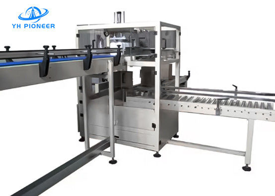 良い値段 スタッドレスタイヤのボトルケースパッカーマシン 調整速度 18-30ケース/分 オンライン