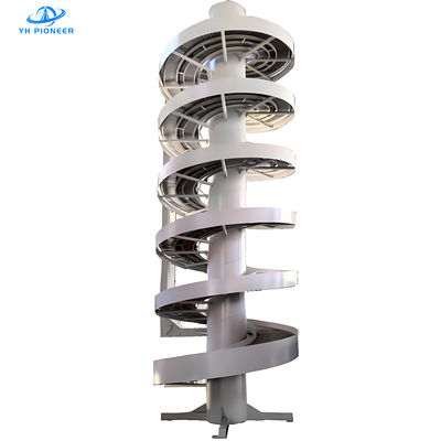 良い値段 201/SUS304 ステンレス鋼の構造と耐熱特性を持つ螺旋式リフティングコンベヤーシステム オンライン