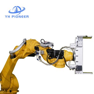 良い値段 エネルギー 節約 ロボット パレライザー 効率的な操作のためのコンパクト 鋼筋枠 オンライン