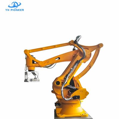 良い値段 20~35カートン/分 セルボ・ディバイディング・システム付き ロボット式ボトルケースパッケージングマシン オンライン