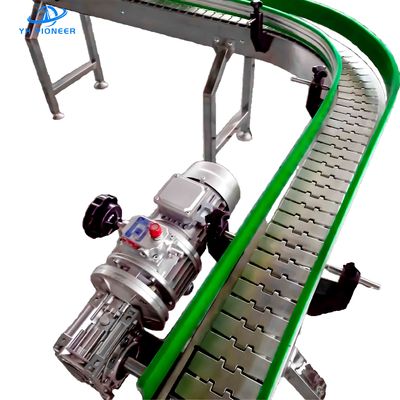 良い値段 高精度ボトル輸送システム 20m/minの速度と調整可能なテーブルの高さ オンライン