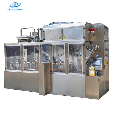 モジュール設計による安定したコールド充填生産向け高自動飲料充填システム 27KW電力 3000カートン/時 304ステンレス鋼